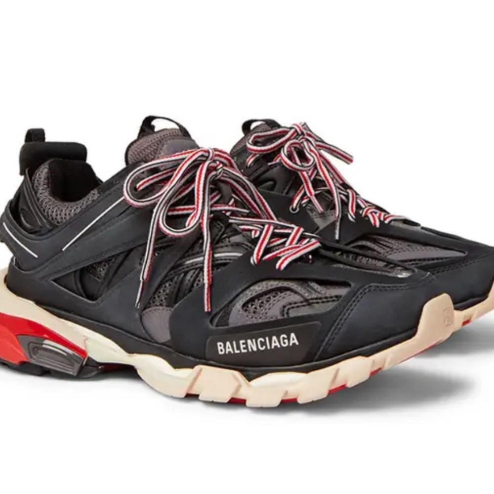 Size 13/46  - Balenciaga Track Black Red